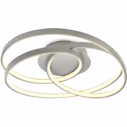B.K.Licht I plafonnier LED design I lampe de plafond salon I lumière blanche chaude 3000 K I 35 Watt I lampe de chambre annea ...