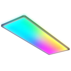 I Plafonnier led rgb i Panneau led ultraplat i Changement de couleur i Plafonnier rgbw à intensité variable i Éclairage indirect i Télécommande i