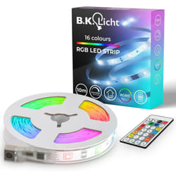 I rgbic led Strip 10 m i Capteur de musique i Music Sync i Barre lumineuse i Strips i Ruban avec télécommande de changement de couleur i Ruban