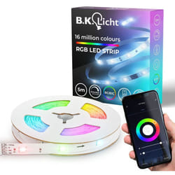 I 5m Wifi rgbic led Strip i App control i music sensor i lightbar i led running light i rgbic led strip i compatible with Alexa i smart led band i