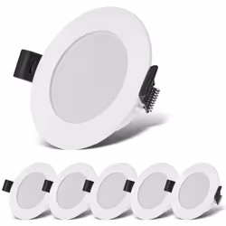 Description générale Le lot de 6 lampes LED encastrées B.K.Licht est conçu pour un éclairage efficace et esthétique, idéal po ...