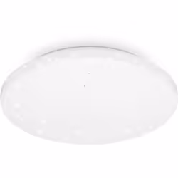 B.K.Licht - Plafonnier LED avec décor étoilé, plafonnier LED pour salle de bain IP44, décor de ciel étoilé pour chambre d'enf ...