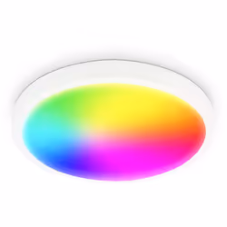 B.K.Licht - Smart LED ceiling lamp with app control and voice control, Dimmable WiFi LED ceiling light, Adjustable colour tem ...