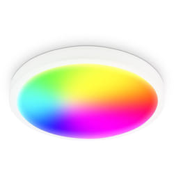 B.k.licht - Smart led ceiling lamp with app control and voice control, Dimmable WiFi led ceiling light, Adjustable colour temperature, Colourful