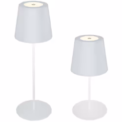Lampe rechargeable polyvalente - Idéale pour l'intérieur et l'extérieur avec protection IP44 contre les projections d'eau ; b ...