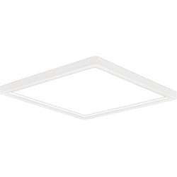 B.K.Licht Plafonnier LED, Plat, Lumière indirecte, Lumière blanc neutre, Blanc, 24 x 24 x 3 cm