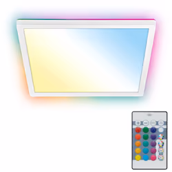 Rétroéclairage RGB: Un rétroéclairage RGB dynamique se trouve à l'arrière de ce luminaire de salon, ce qui permet de créer de ...