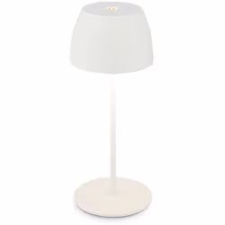 Éclairage compact et élégant - Cette mini lampe de table blanche de haute qualité s'intègre parfaitement dans n'importe quel  ...