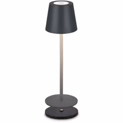 Design moderne en anthracite - Avec son élégante surface anthracite, cette lampe à piles s'intègre parfaitement dans les inté ...