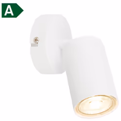 Économie d'énergie: Équipé d'une ampoule LED GU10 de 2W qui produit 450 lumens avec une température de couleur chaude de 3000 ...