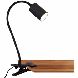 Lampe de bureau avec interrupteur à fil , couleur de lumière blanc chaud , orientable, lampe de lecture, lampe à pince, lampe ...