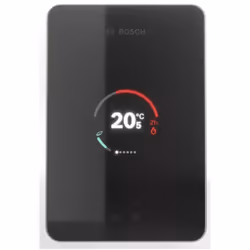 Le thermostat intelligent Bosch EasyControl CT200 est conçu pour offrir un contrôle précis et connecté du chauffage et de l'e ...