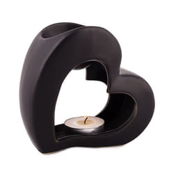 Pajoma 40323 lampe aromatique Terre cuite / lampe aromatique Vitrocéramique Noir