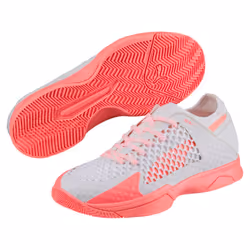 PUMA Net Fit 3, Chaussure de course, Femelle, Adulte, Rose, Blanc, EUE, Monochromatique