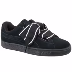 Basket Puma suede heart satin ii Femme Noir