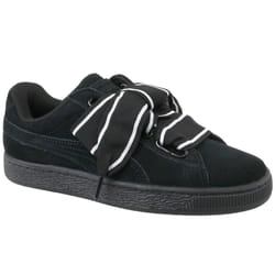 Basket Puma suede heart satin ii Femme Noir
