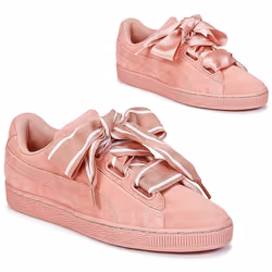 PUMA SUEDE HEART SATIN WNS - BASKETS MODE FEMME
