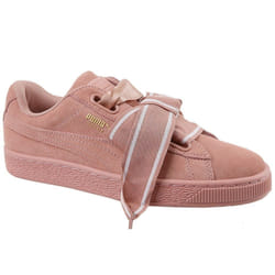 Basket Puma suede heart satin ii wn's Femme Rose