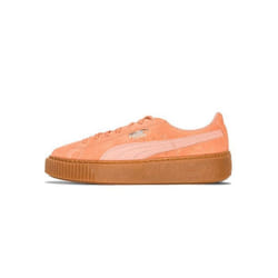 PUMA Baskets Suede Platform Gum - Femme - Rose