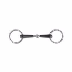 Mors pour cheval en caoutchouc simple brisure Waldhausen d