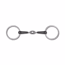 Mors pour cheval en caoutchouc double brisure Waldhausen d