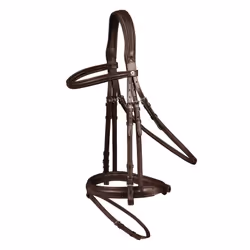 Bridon équitation muserolle combinée Waldhausen X-Line Supersoft