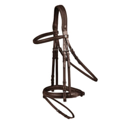 Bridon équitation muserolle combinée Waldhausen X-Line Supersoft
