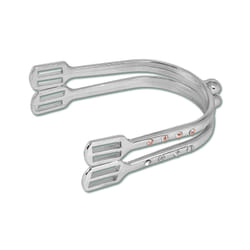 Éperon d'équitation avec courroie d'éperon femme Waldhausen Crystal 10 mm