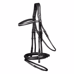 Bridon équitation muserolle combinée Waldhausen X-Line Supersoft Glam