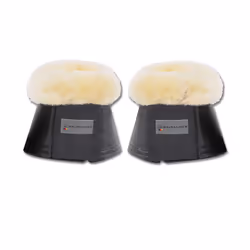 Cloches pour cheval en peau d’agneau Waldhausen (x2)