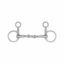 Mors baucher pour cheval brisure double Waldhausen Massif