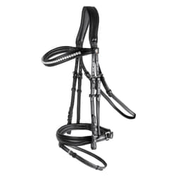 Bridon équitation muserolle combinée Waldhausen X-Line Supersoft Joy
