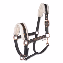 Licol pour cheval avec fourrure Waldhausen Elegant