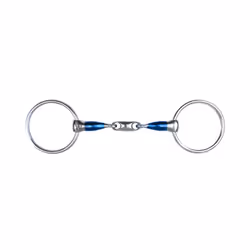 Mors pour cheval avec filet double brisure Waldhausen Sweet Iron
