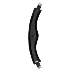 Sangle de dressage d'équitation demi-lune longue avec tissu molletonné Waldhausen