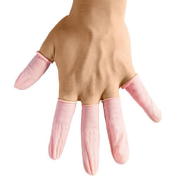 BJZ A-2810 Doigtier antistatique (ESD) antistatique, non poudré Taille du vêtement: S latex