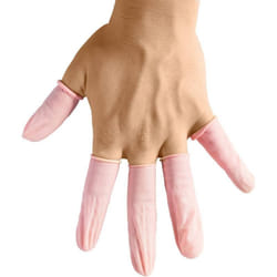 A-2811 Doigtier antistatique (esd) antistatique, non poudré Taille du vêtement: m latex - BJZ