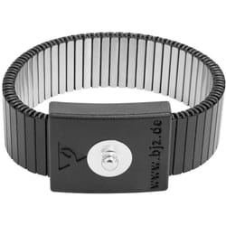 A-64106 Bracelet métallique esd noir - BJZ