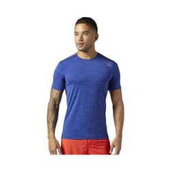 T-shirt homme Reebok Activchill - Bleu - Coutures thermocollées - Coupe ajustée