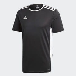 Adidas Entrada 18 Jersey Tee-shirt Encolure torsadée Manche courte Polyester