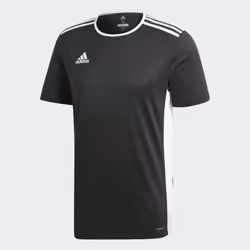 Adidas Entrada 18, Tee-shirt, Adulte, Unisexe, Noir, L, SML