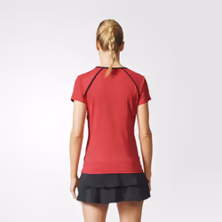 Adidas BQ4845 XS chemise et haut Tee-shirt Encolure torsadée Manche courte Polyester - Vue supplémentaire 2