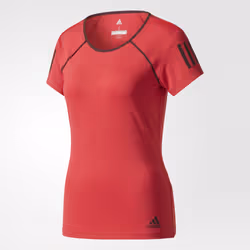 Adidas BQ4845 XS chemise et haut Tee-shirt Encolure torsadée Manche courte Polyester - Vue supplémentaire 3