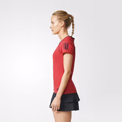 Adidas BQ4845 XS chemise et haut Tee-shirt Encolure torsadée Manche courte Polyester - Vue supplémentaire 5