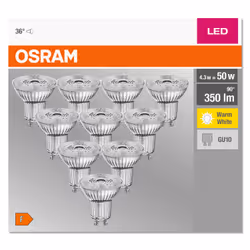 Osram BASE ampoule LED 4,3 W GU10 F