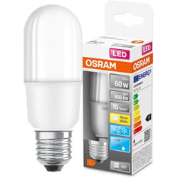 Ampoule LED STAR CL STICK FR E27 8W = 60W 4000K neutre Osram