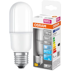 Ampoule led E27 10W = 75W 1050lm 4000K neutre Osram Stick