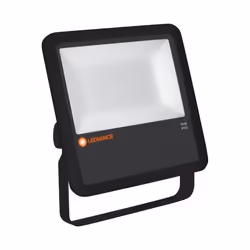 LEDVANCE FLOODLIGHT 90 W 4000 K IP65 BK, 90 W, LED, Noir, Blanc froid, 4000 K, 10000 lm