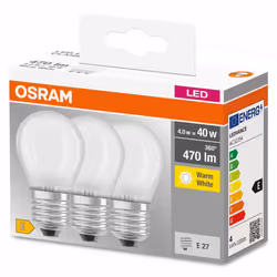 Osram 4058075113022 ampoule LED Blanc chaud 2700 K 4 W E27