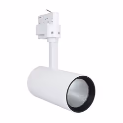 LEDVANCE TRACK SP D75 25 W 3000 K 90RA NFL WT, Spot lumineux sur rail, 3000 K, 1750 lm, 220-240 V, Blanc